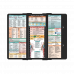 WhiteCoat Clipboard® Trifold - Black Physical Therapy Edition